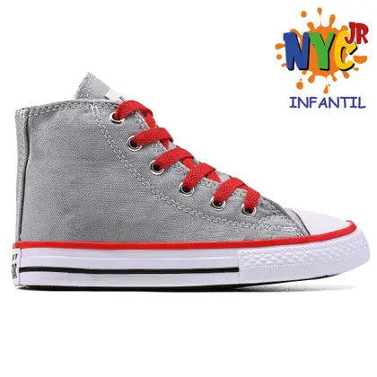Tenis infantil Botinha Menina Menino Nyc Shoes Star