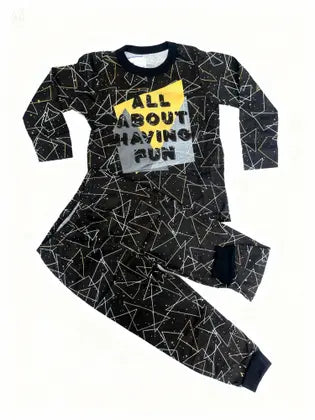 Pijama Infantil Menino Brilha No Escuro Meia Estação Elian